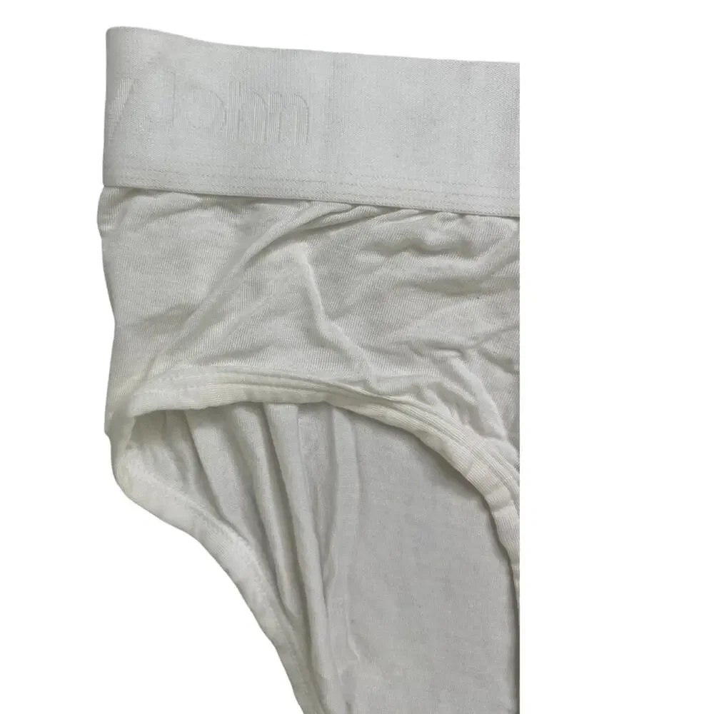 5-7 TOMMY JOHN Men's NWT $30 Classic Brief Underwear Second Skin White XL